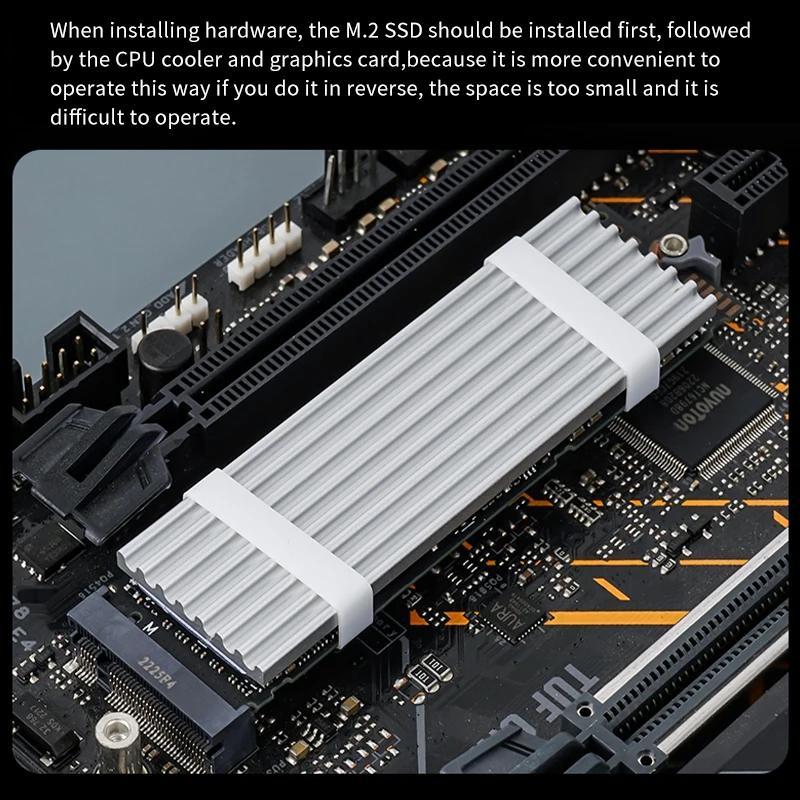 M2 Heatsink Cooler - Masaüstü M2 soğutma ceketi alüminyum PS5