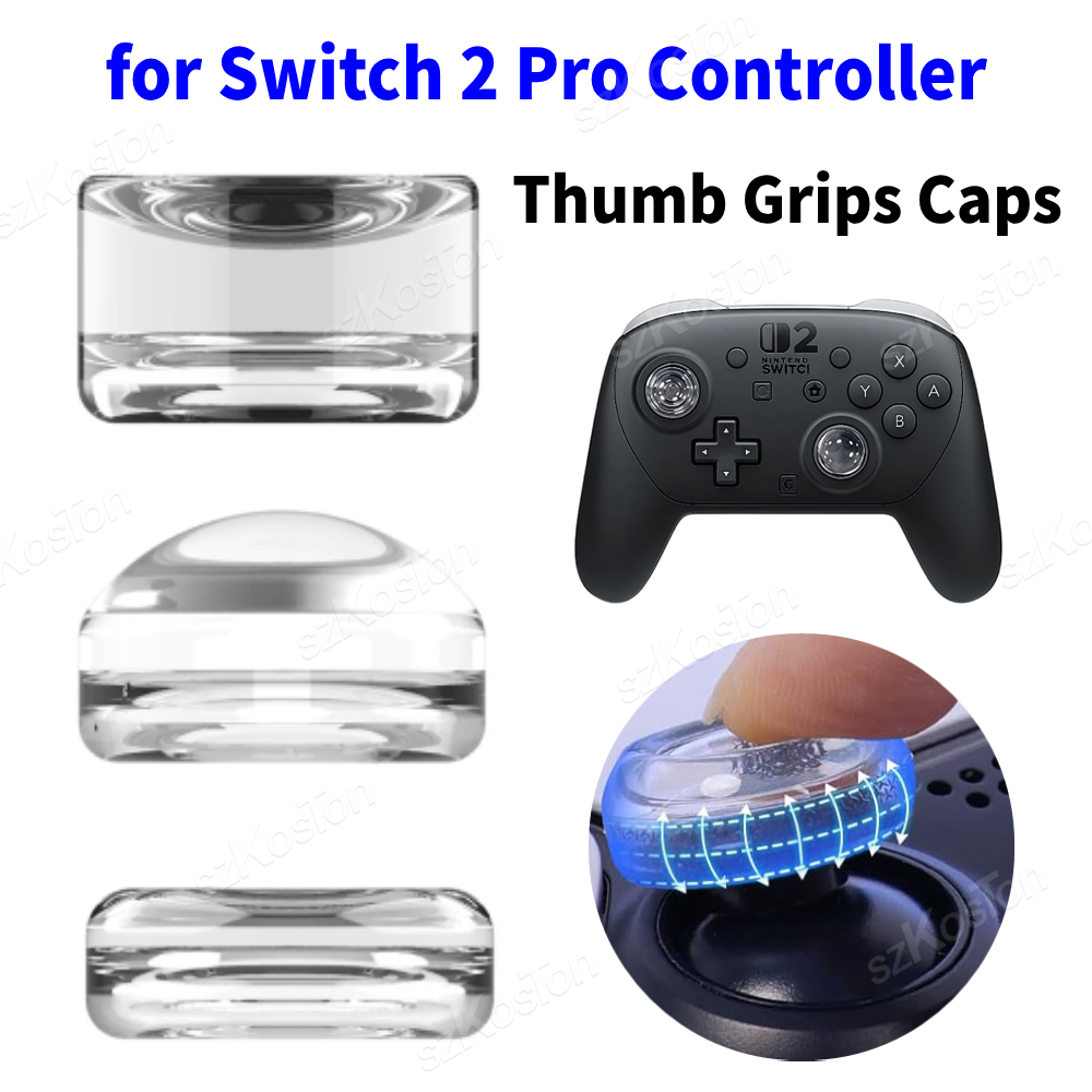 Japanese Gaming Accessories - Temizle Başparmak Sapları Kapakları Anahtarı 2