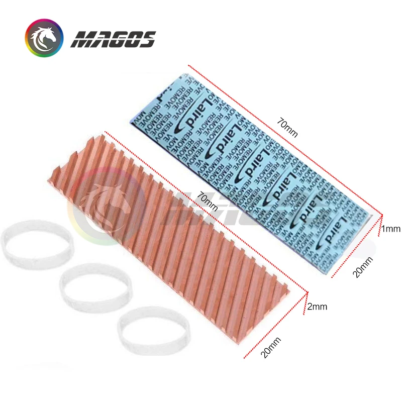 M2 Heatsink Cooler - M.2 SSD Soğutucu Carry Laird 700