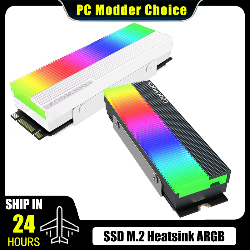 M2 Heatsink Cooler - 5V 3Pin ARGB AURA SYNC Bilgisayar