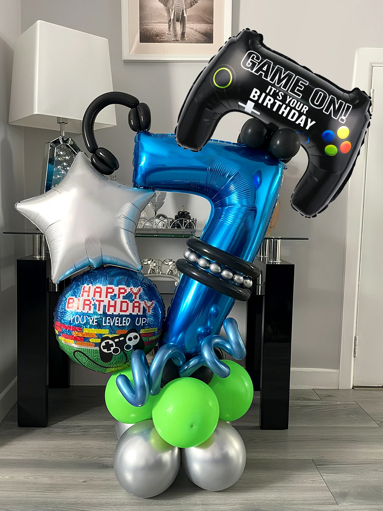 Gaming Accessories Room - 32 Parça Oyun Temalı Doğum Günü