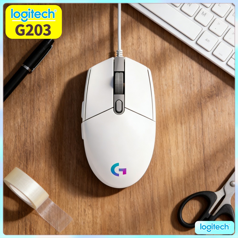 Logitech Mouse G203 - Logitech G203 Kablolu Oyun Mouse'u Çeşitli