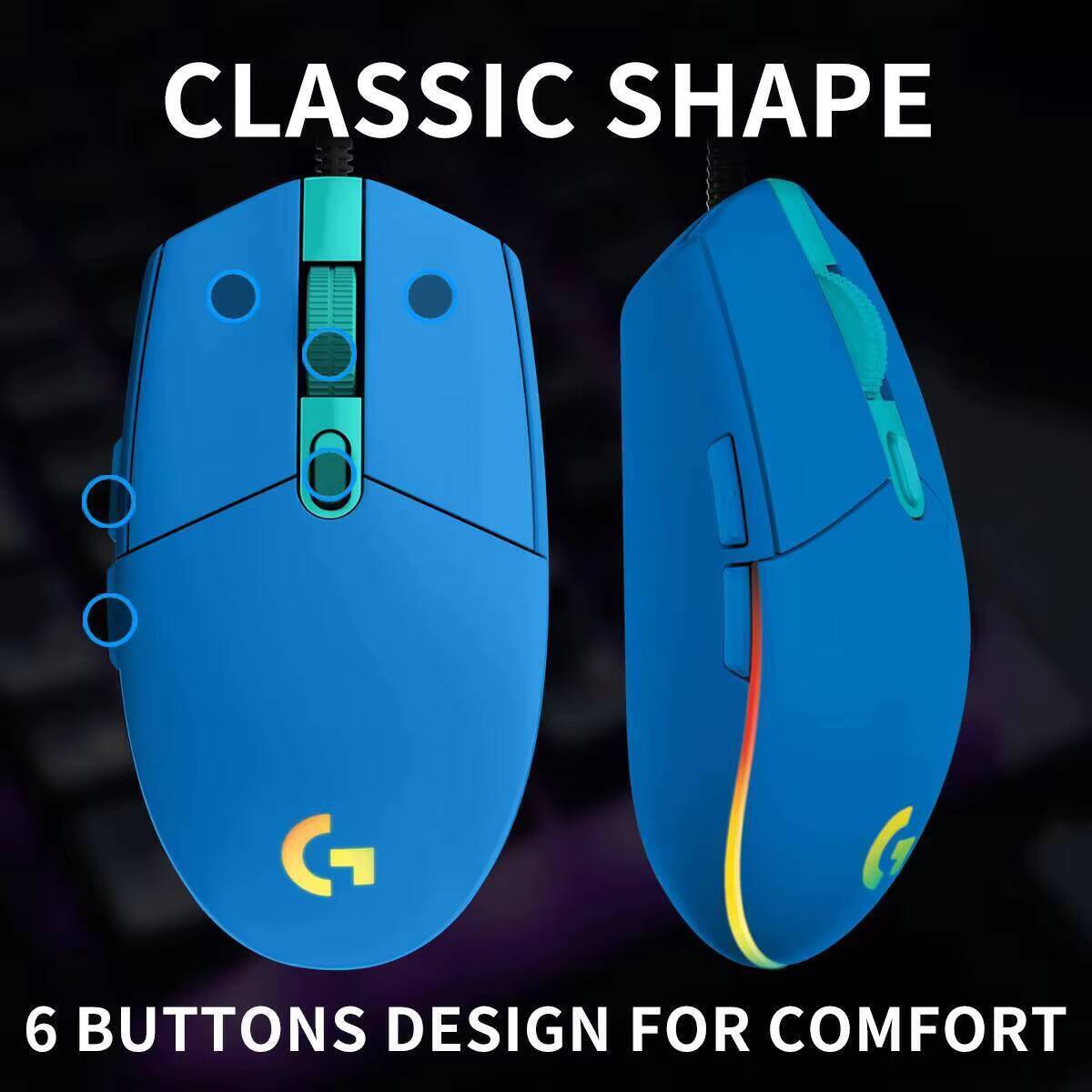 Logitech G203 Oyun Mouse'u 200 - Logitech Mouse G203 incelemesi ve fiyatı