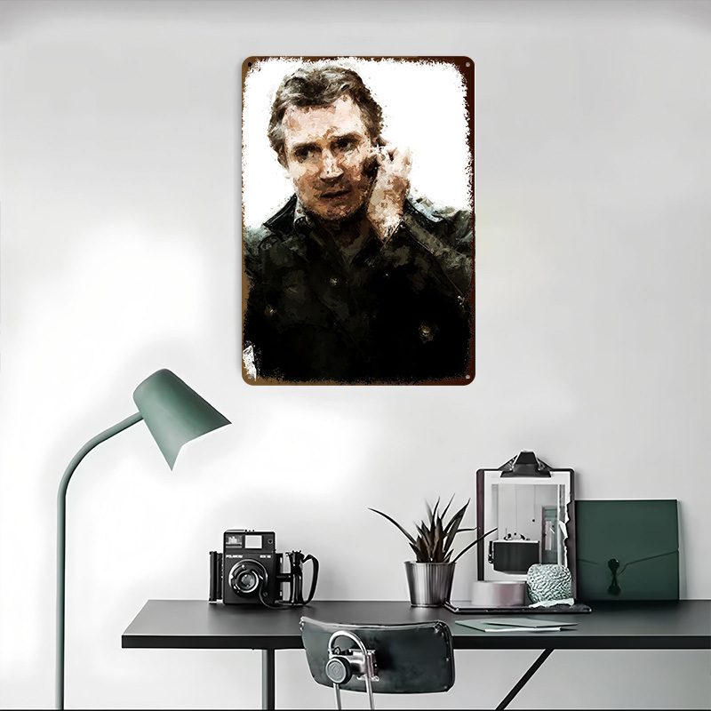 Liam Neeson Sanat Baskı Poster - Gaming Accessories Retro incelemesi ve fiyatı