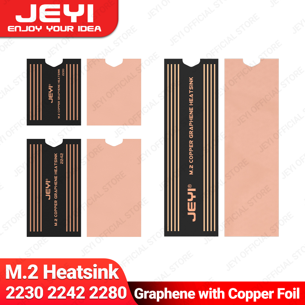 JEYI Grafen 2280 2242 2230 M.2 - M2 Heatsink Cooler incelemesi ve fiyatı