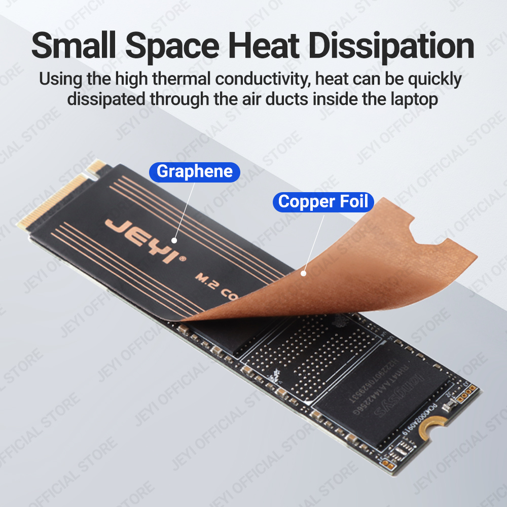 JEYI Grafen 2280 2242 2230 M.2 - M2 Heatsink Cooler incelemesi ve fiyatı