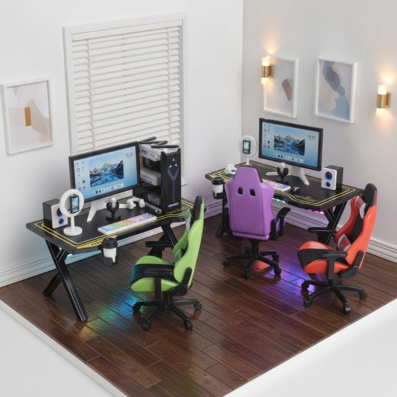 1/12 Ölçekli Oyuncak Ev Minik  - Gaming Accessories Monitor incelemesi ve fiyatı