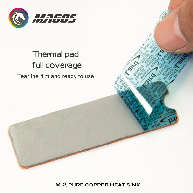 Dizüstü M.2 SSD Radyatör Bakır - M2 Heatsink Cooler incelemesi ve fiyatı