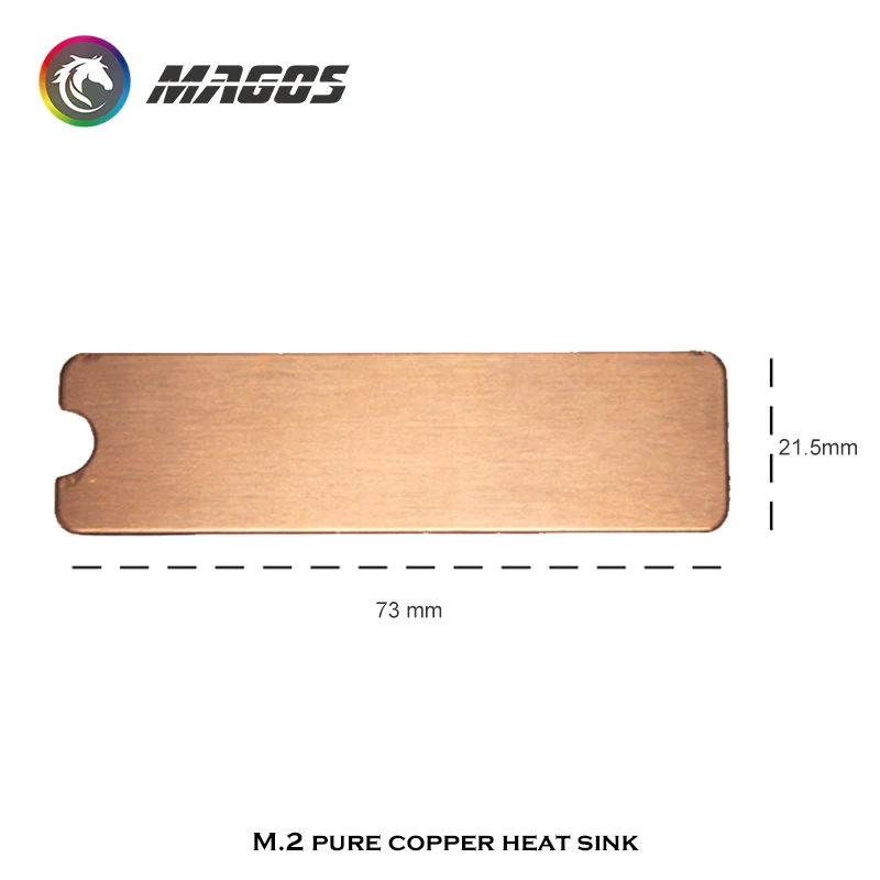 Dizüstü M.2 SSD Radyatör Bakır - M2 Heatsink Cooler incelemesi ve fiyatı