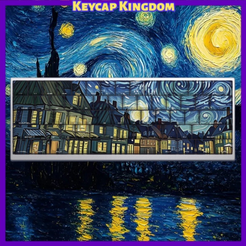 Van Gogh Yıldızlı Gökyüzü Tema - Gaming Accessories To Gift incelemesi ve fiyatı