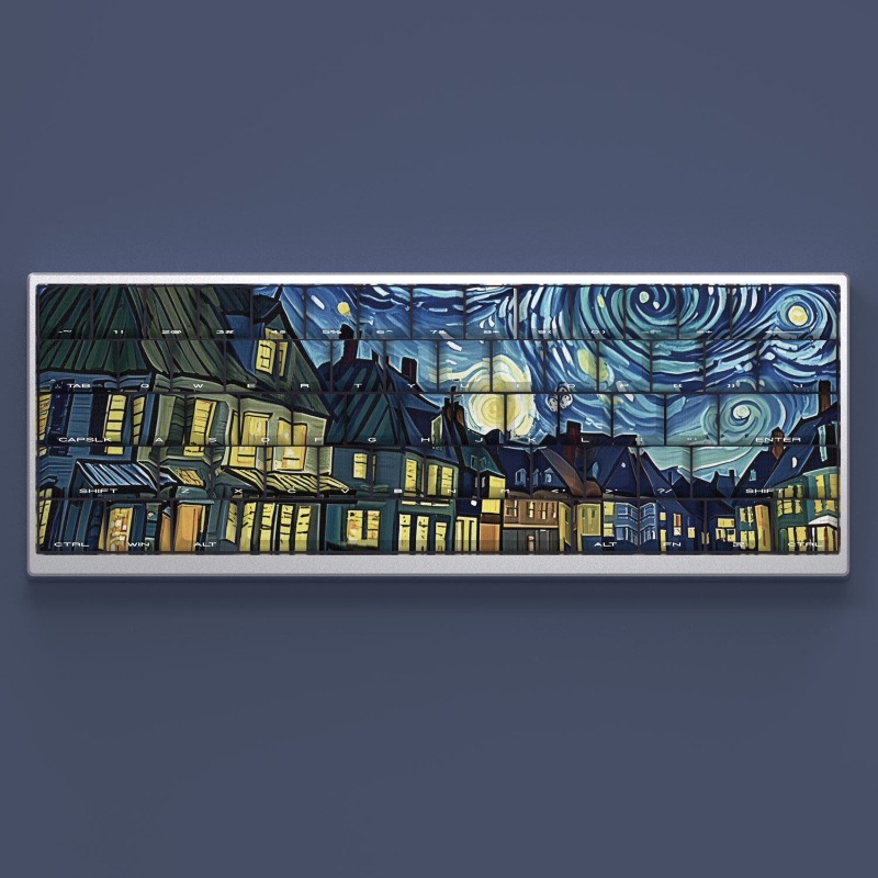 Van Gogh Yıldızlı Gökyüzü Tema - Gaming Accessories To Gift incelemesi ve fiyatı