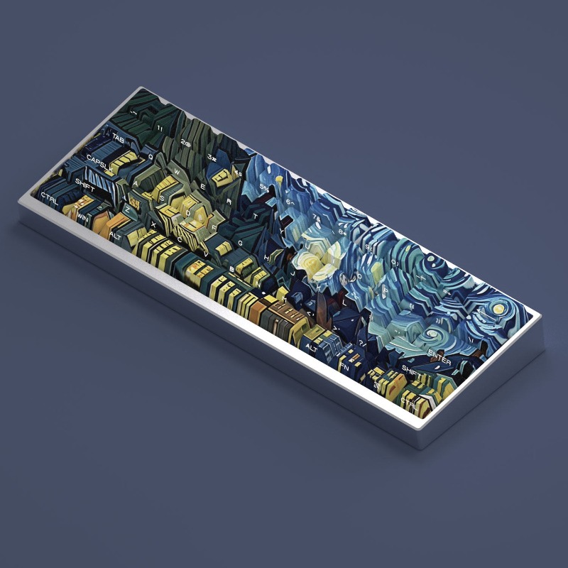 Van Gogh Yıldızlı Gökyüzü Tema - Gaming Accessories To Gift incelemesi ve fiyatı