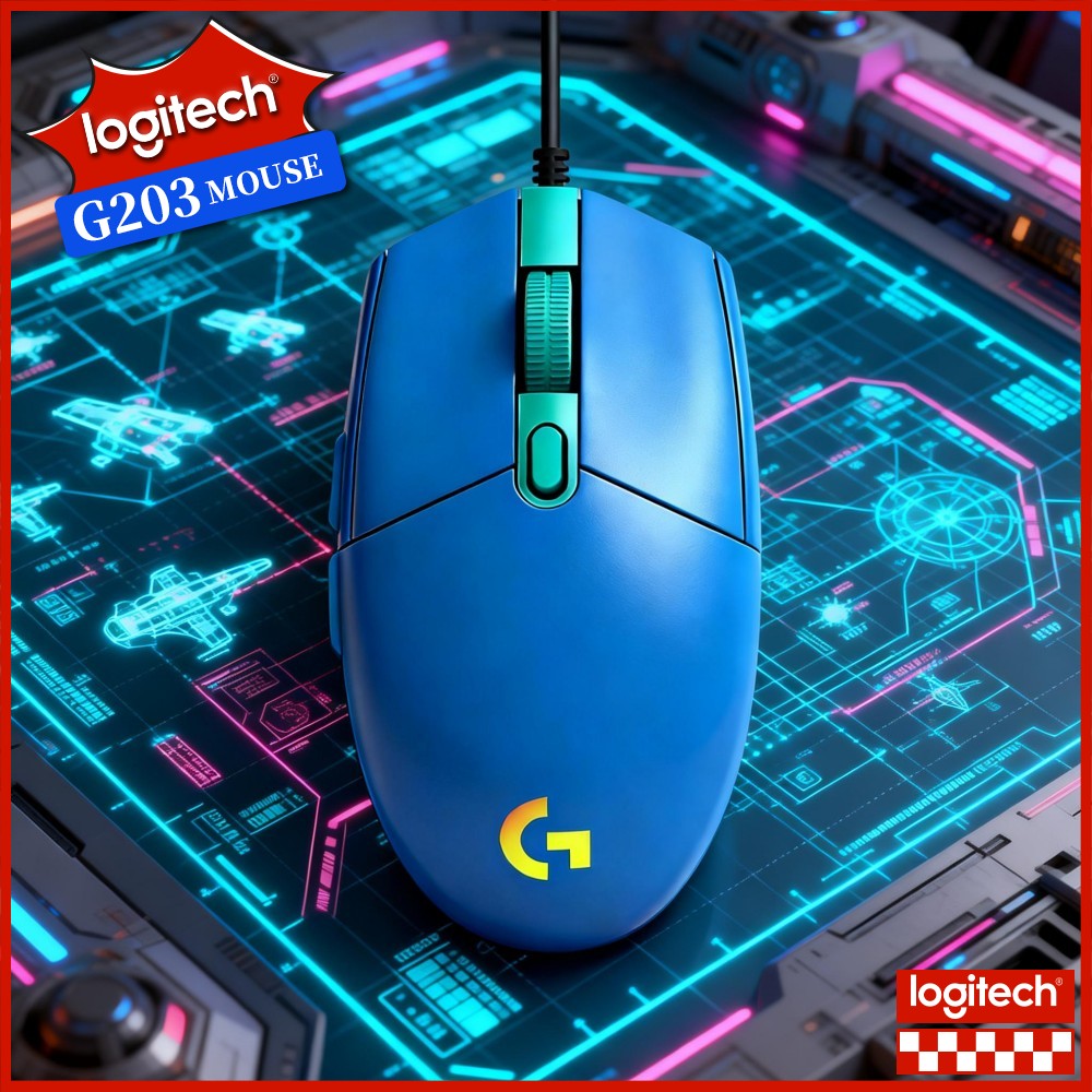 Logitech G203 Kablolu Oyun Mou - Logitech Mouse G203 incelemesi ve fiyatı