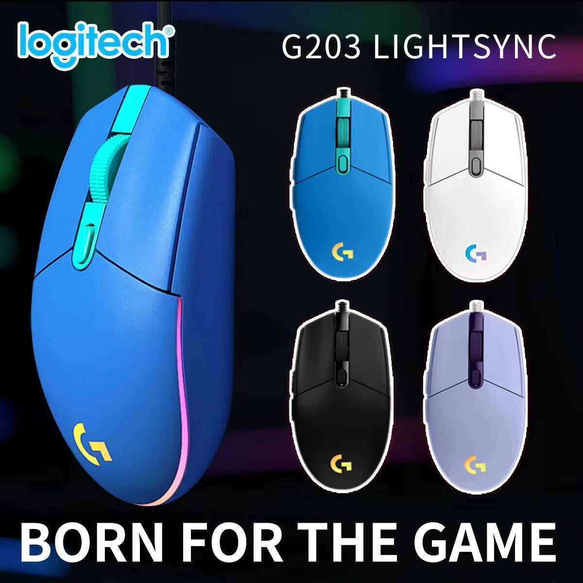 Logitech G203 Prodigy Kablolu  - Logitech Mouse G203 incelemesi ve fiyatı