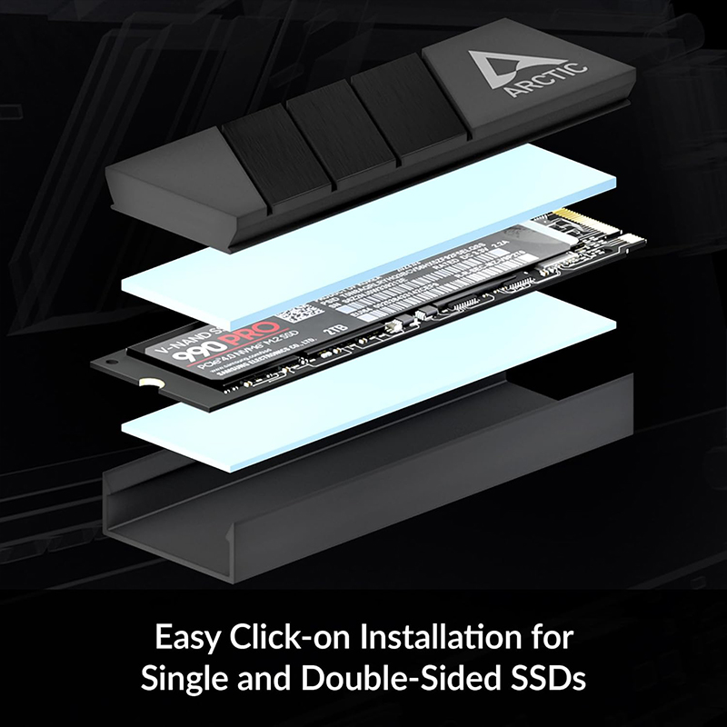 M.2 2280 SSD için ARCTIC M2 Pr - M2 Heatsink Cooler incelemesi ve fiyatı