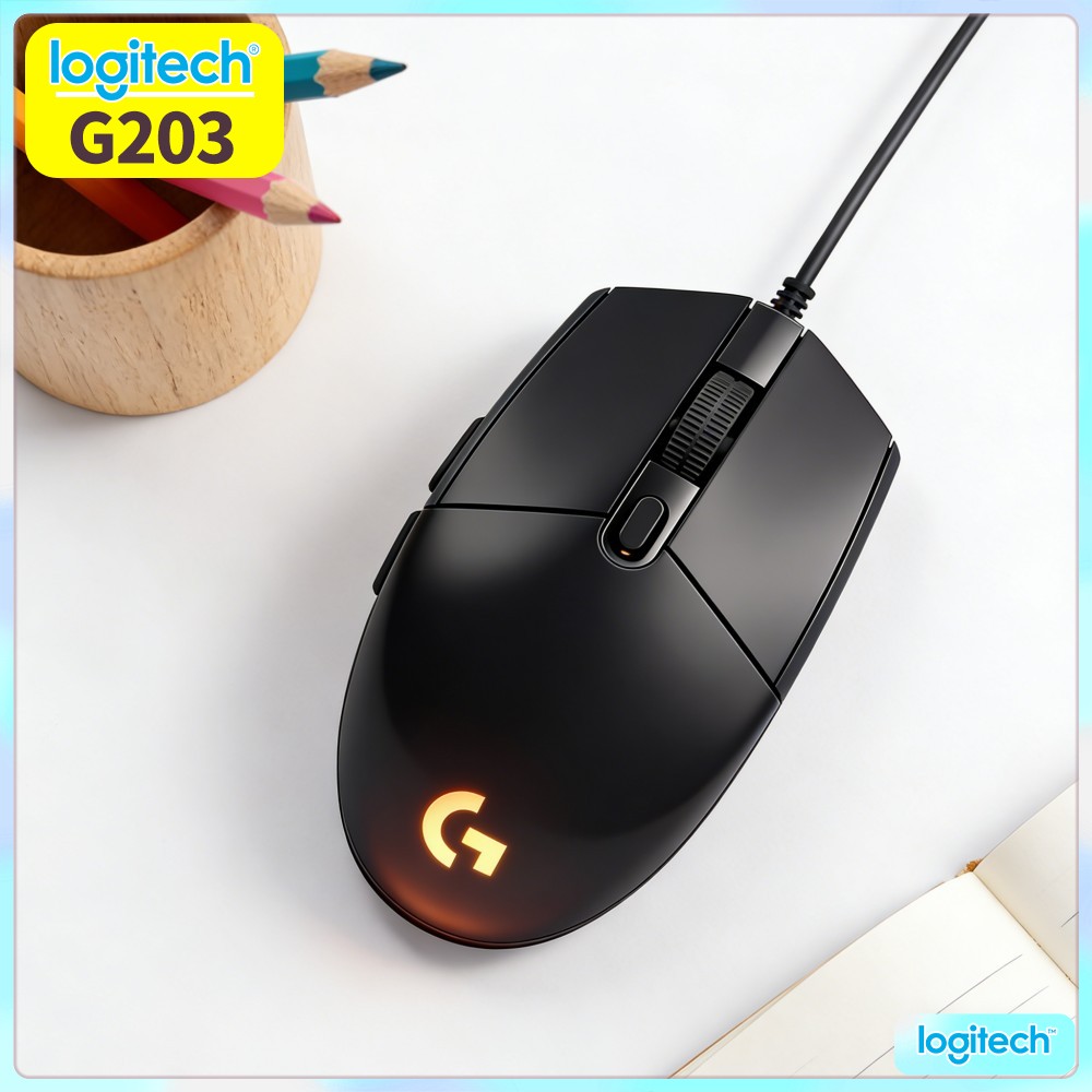 Logitech G203 Kablolu Oyun Mou - Logitech Mouse G203 incelemesi ve fiyatı