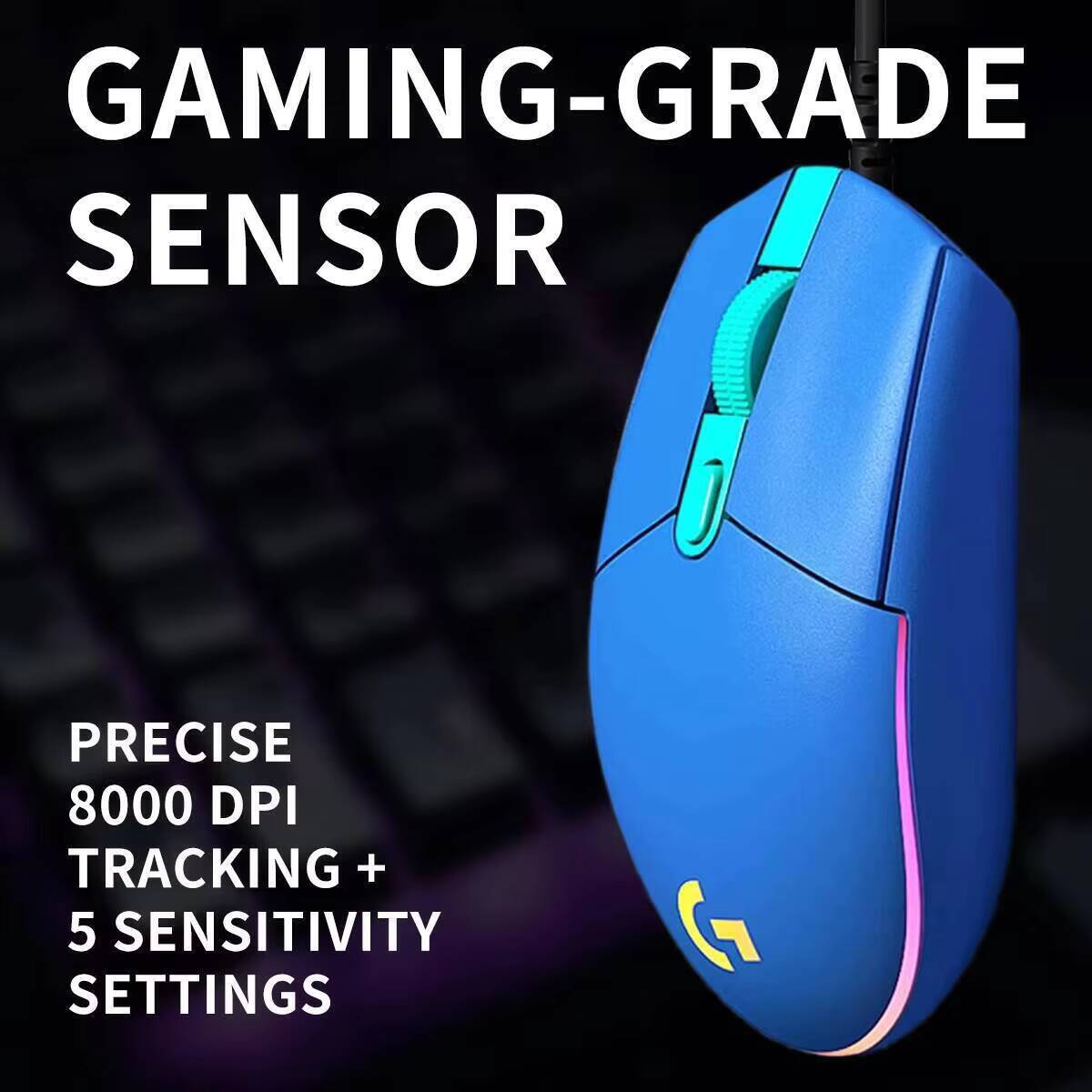 Logitech G203 Oyun Faresi 8000 - Logitech Mouse G203 incelemesi ve fiyatı