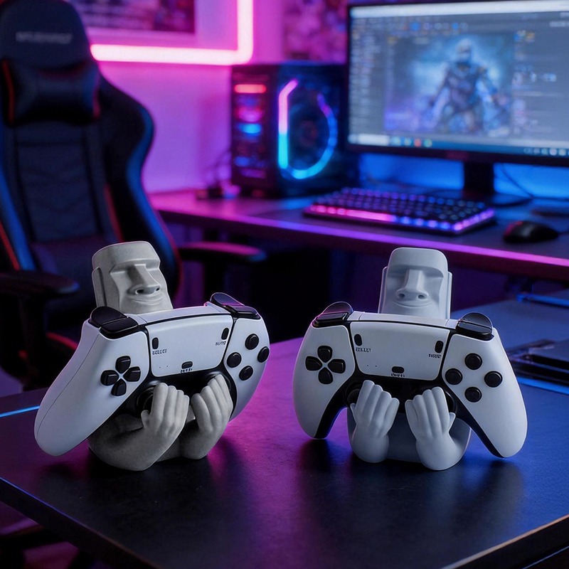Komik Moai Taş Reçine Gamepad  - Gaming Accessories Room incelemesi ve fiyatı