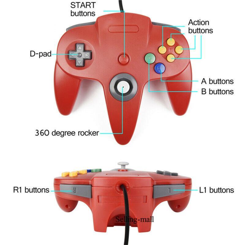 N64 Denetleyici Klasik USB Kab - Gaming Accessories Retro incelemesi ve fiyatı
