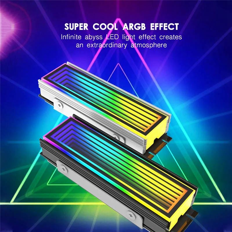 2280 SSD M2 Radyatör PC RGB M. - M2 Heatsink Cooler incelemesi ve fiyatı