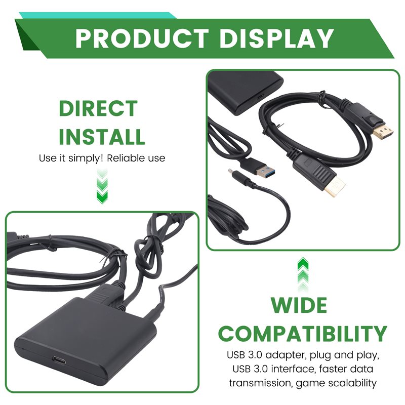 AA60-Adaptör Güç Kiti Displayp - Gaming Accessories Vr incelemesi ve fiyatı
