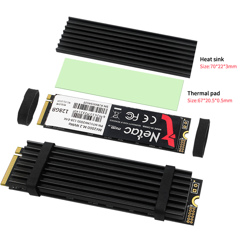 M.2 SSD Soğutucu ALÜMİNYUM RAD - M2 Heatsink Cooler incelemesi ve fiyatı